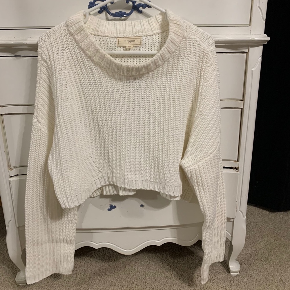 cropped sweater